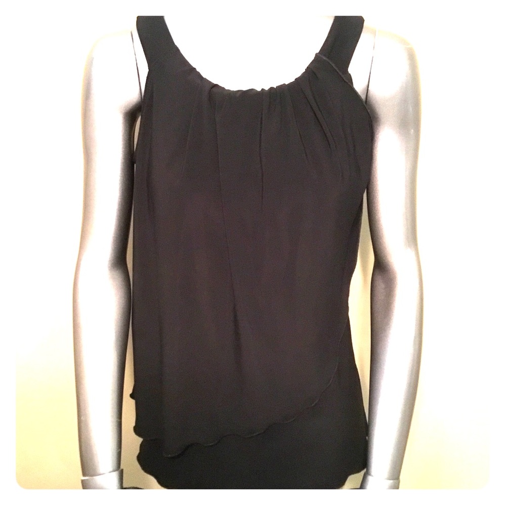 Saint Tropez West black blouse tops